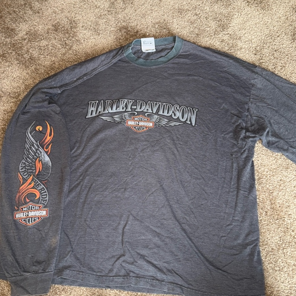 Long sleeve men’s Harley Davidson shirt
